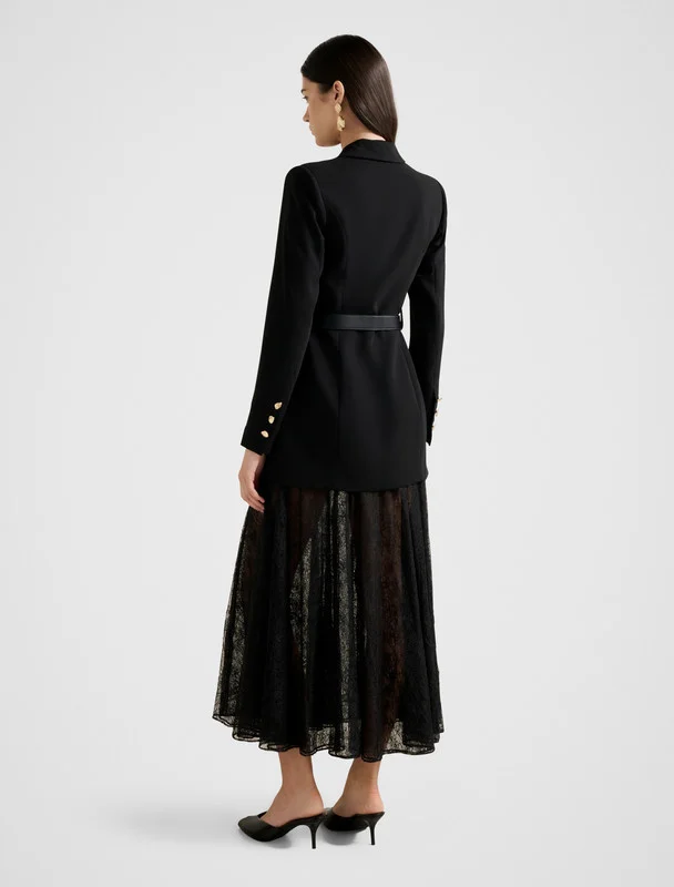 forever new FALLON Blazer 2-in-1 Lace Midi Dress